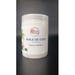 huile de coco bio et 100% naturel